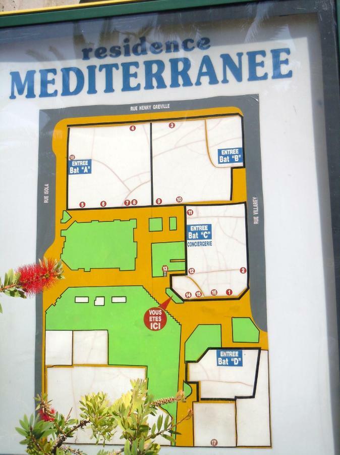 Residence Le Mediterranee Menton Bagian luar foto